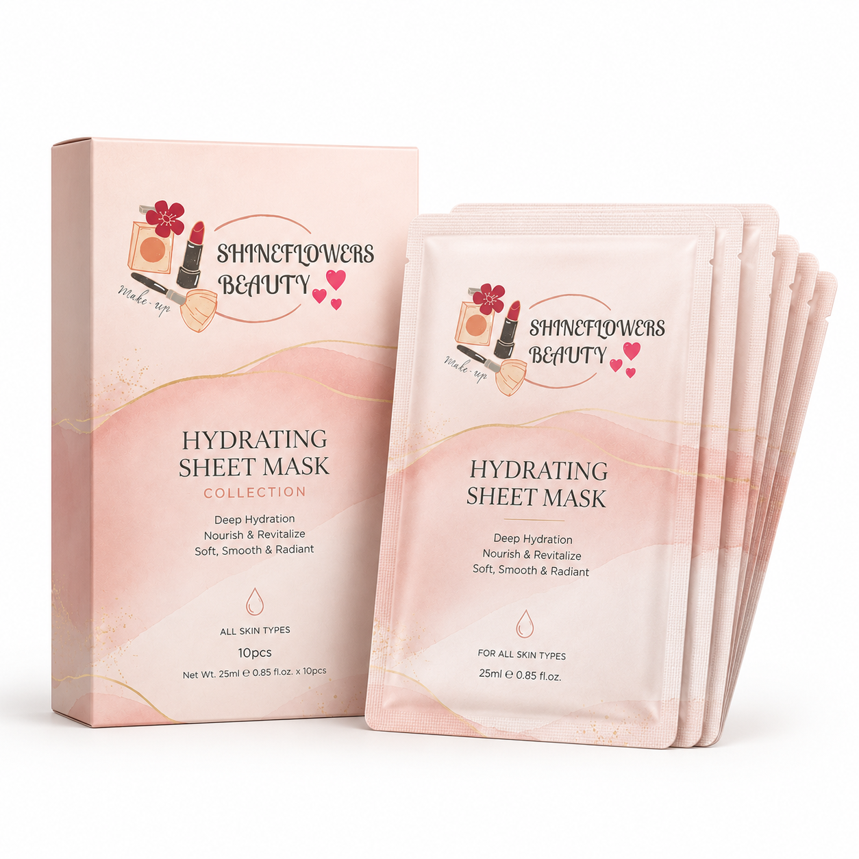 Hydrating Sheet Mask Collection 10pcs